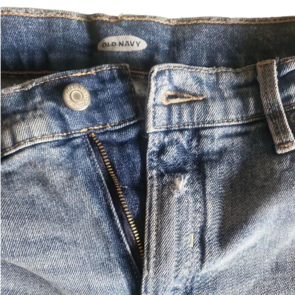 OLD NAVY‎ Blue Distressed 18